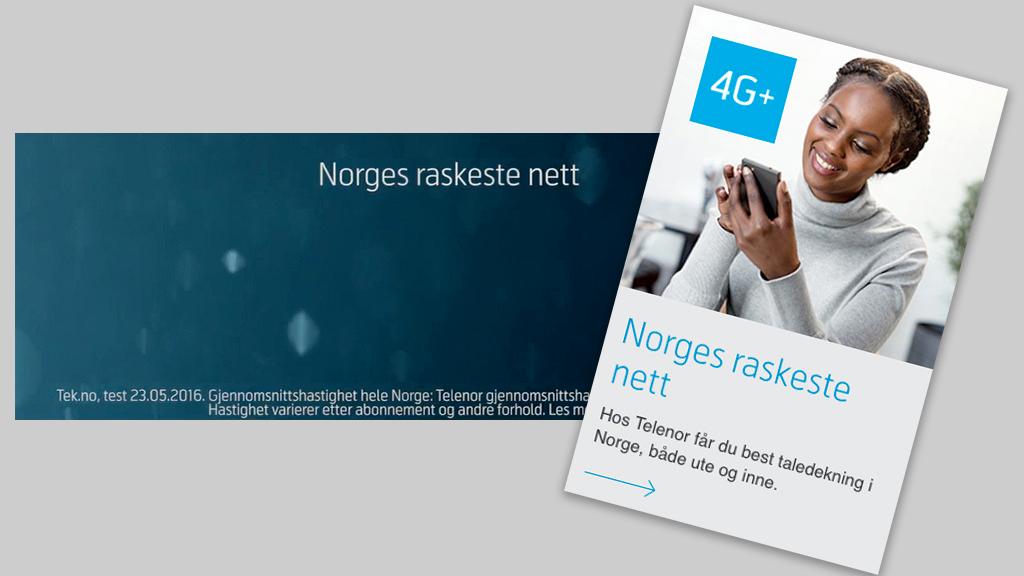 – Telenors bruk av «Norges raskeste nett» er å villede forbrukerne
