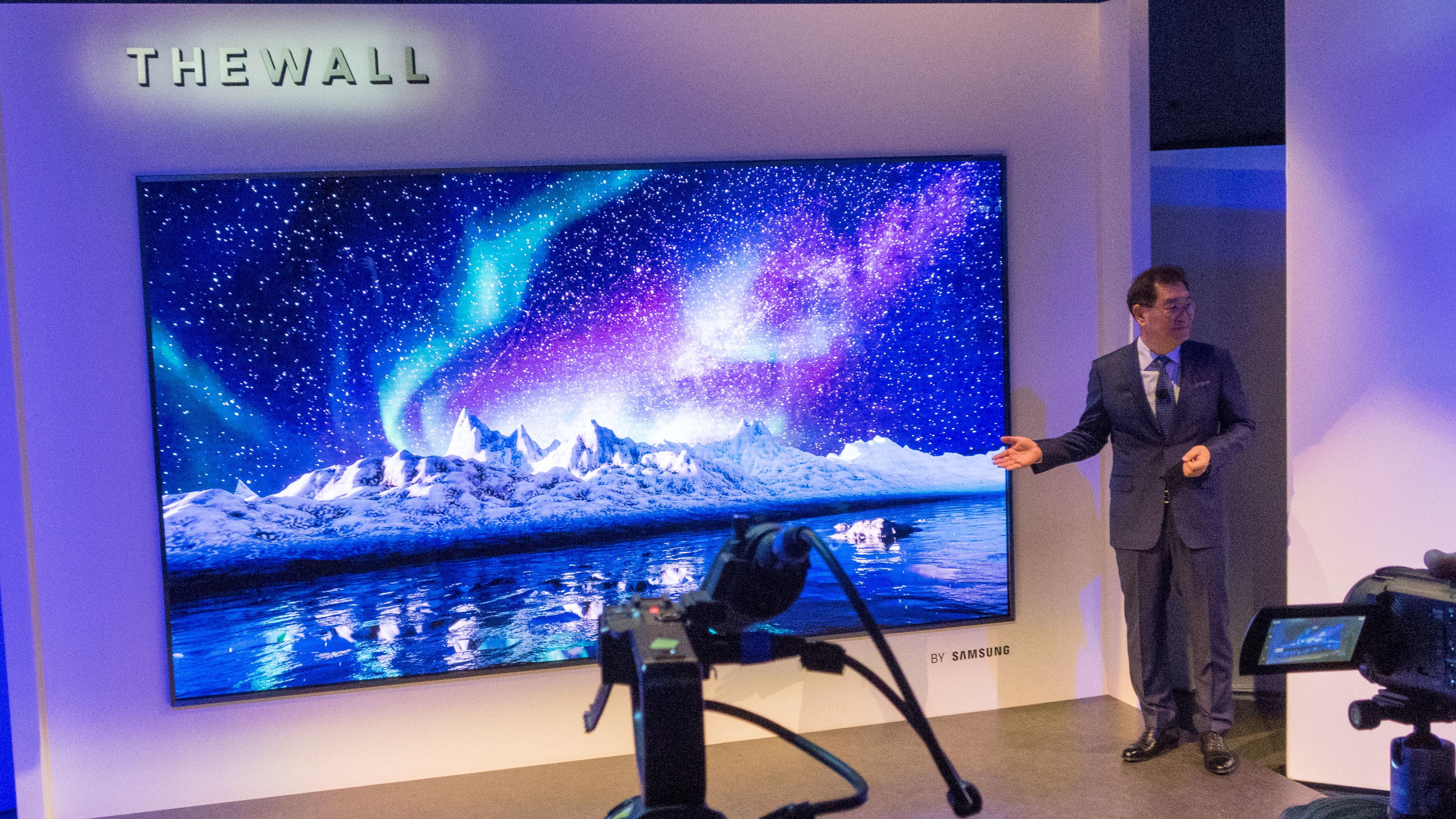 Samsung med 75-tommers micro-LED neste år