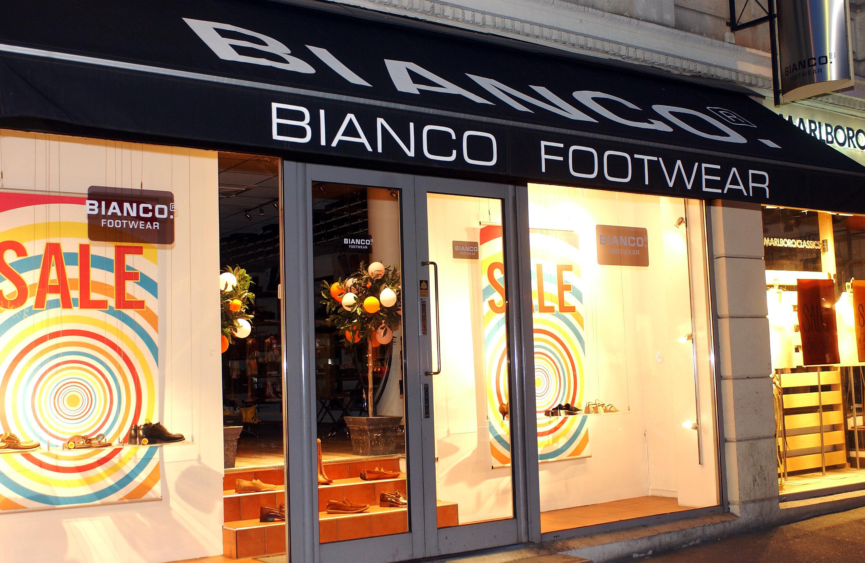 STENGER BUTIKKENE: Bianco skal ikke lenger ha fysiske butikker. 