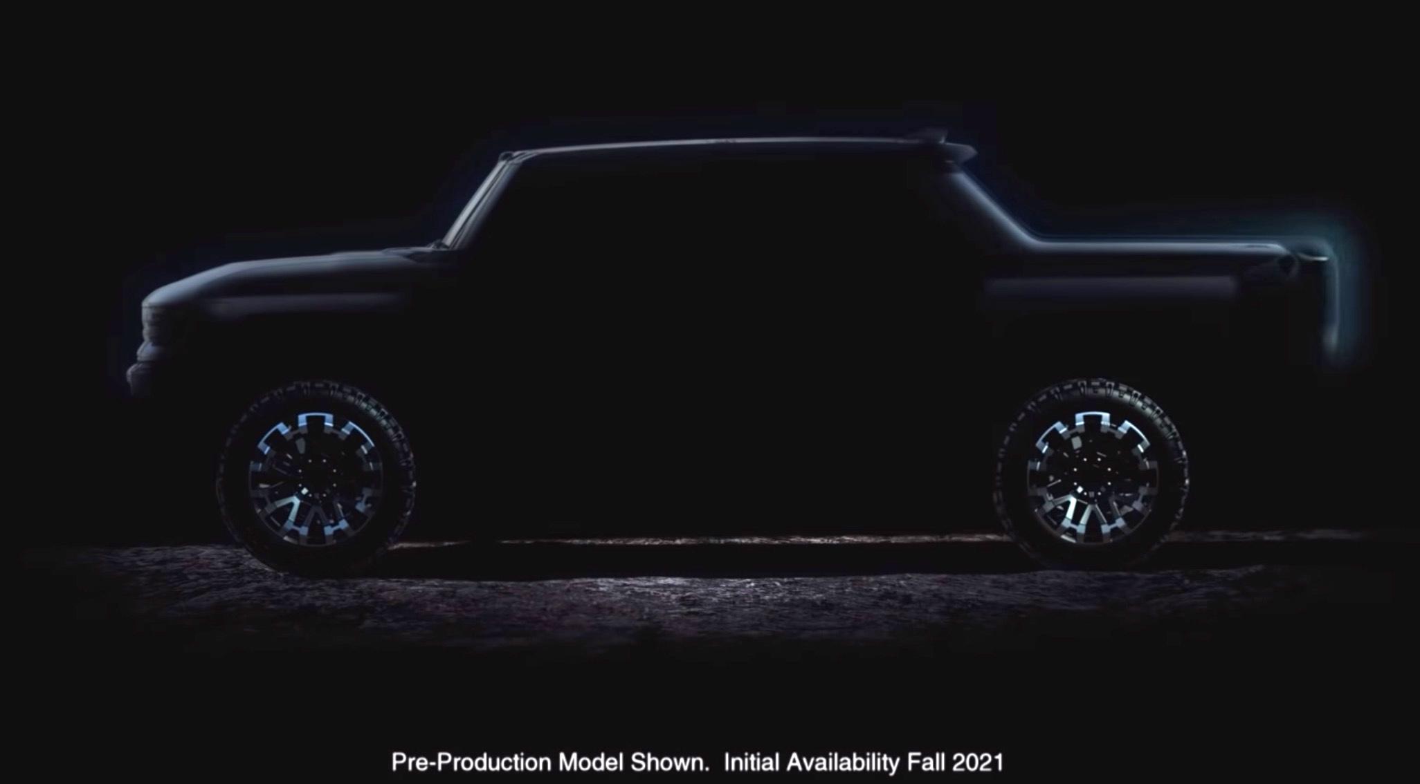 GM viser nye bilder av sin svære Hummer-pickup