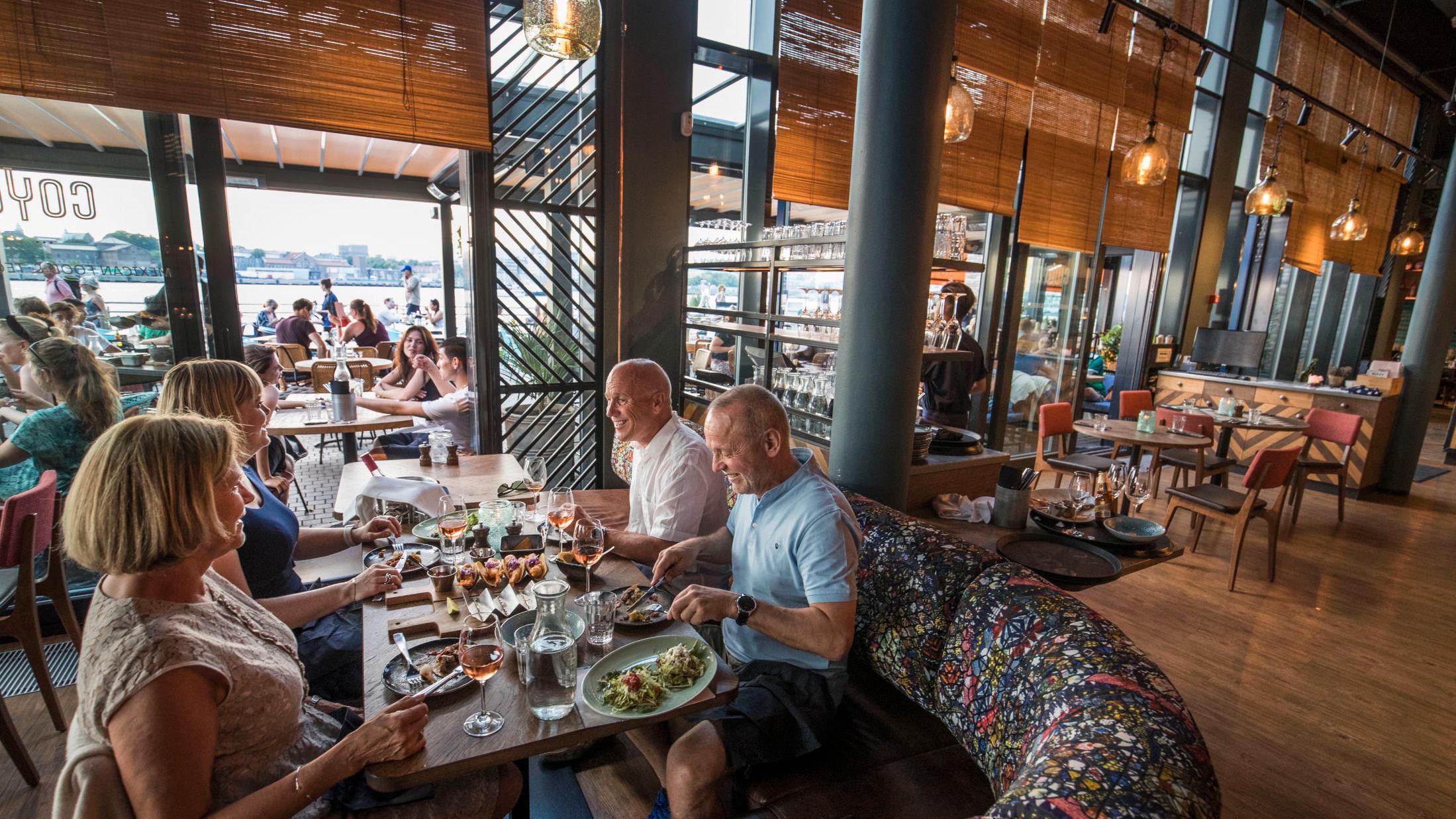 – En beliggenhet selv restaurantene rundt Markusplassen i Venezia kan være misunnelig på