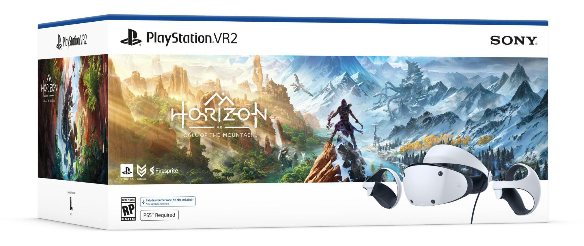 Horizon Call of the Mountain blir den store lanseringstittelen sammen med PlayStation VR2 og skal etter planen også slippes i en kjekk bundle.
