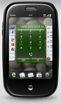 Pre er den første telefonen med det nye operativsystemet Web OS.