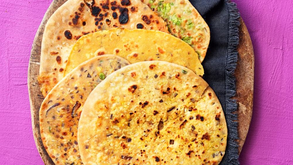 Potatisparatha – indiskt kryddigt bröd