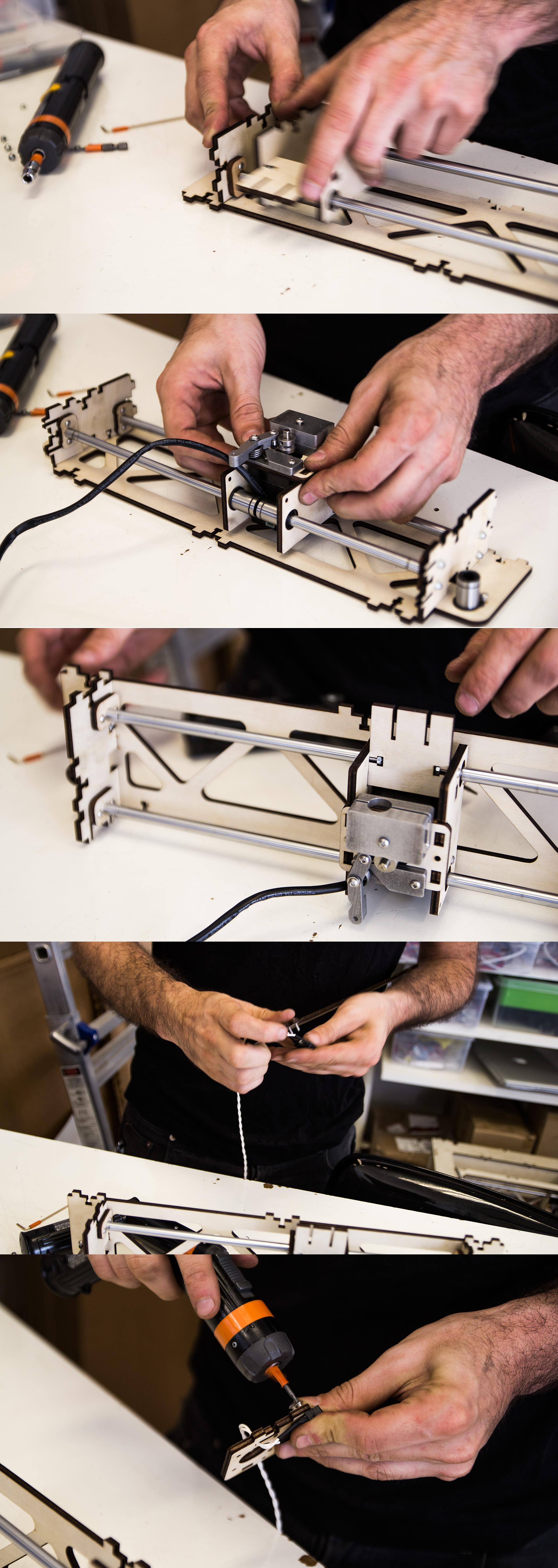 Hos Type A Machines blir skriverne presist montert for hånd.Foto: Varg Aamo, Hardware.no