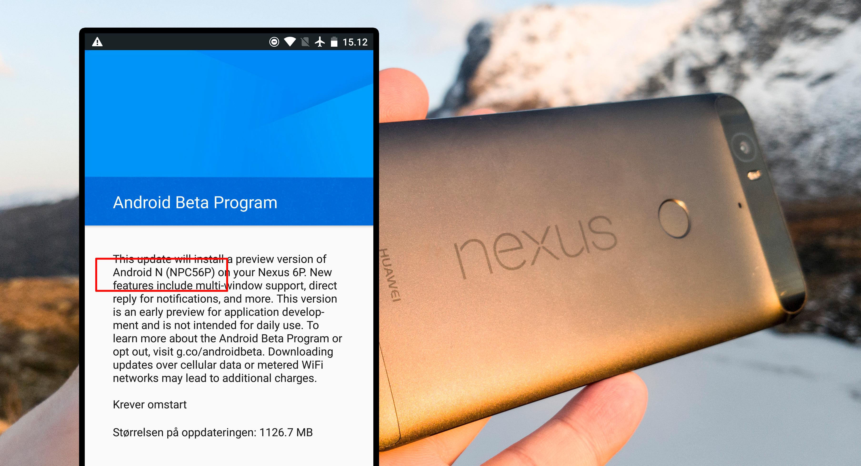 Nå kan du laste ned den siste utviklerversjonen av Android 7.0 Nougat