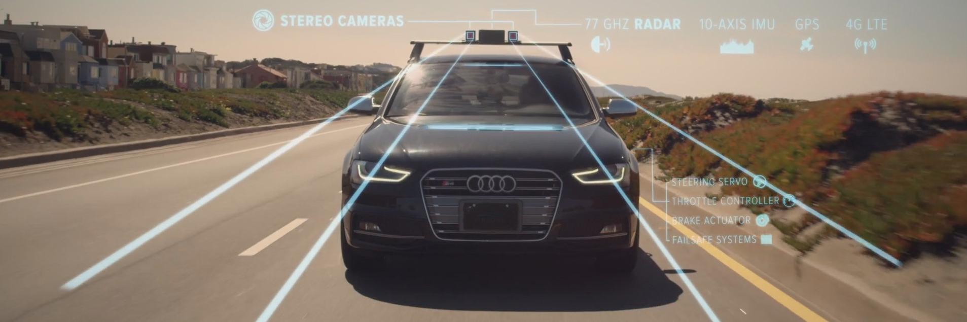 Kameraer, radar og ultrasonisk utstyr gjør at bilen kan «se» mer enn deg.Foto: Cruise
