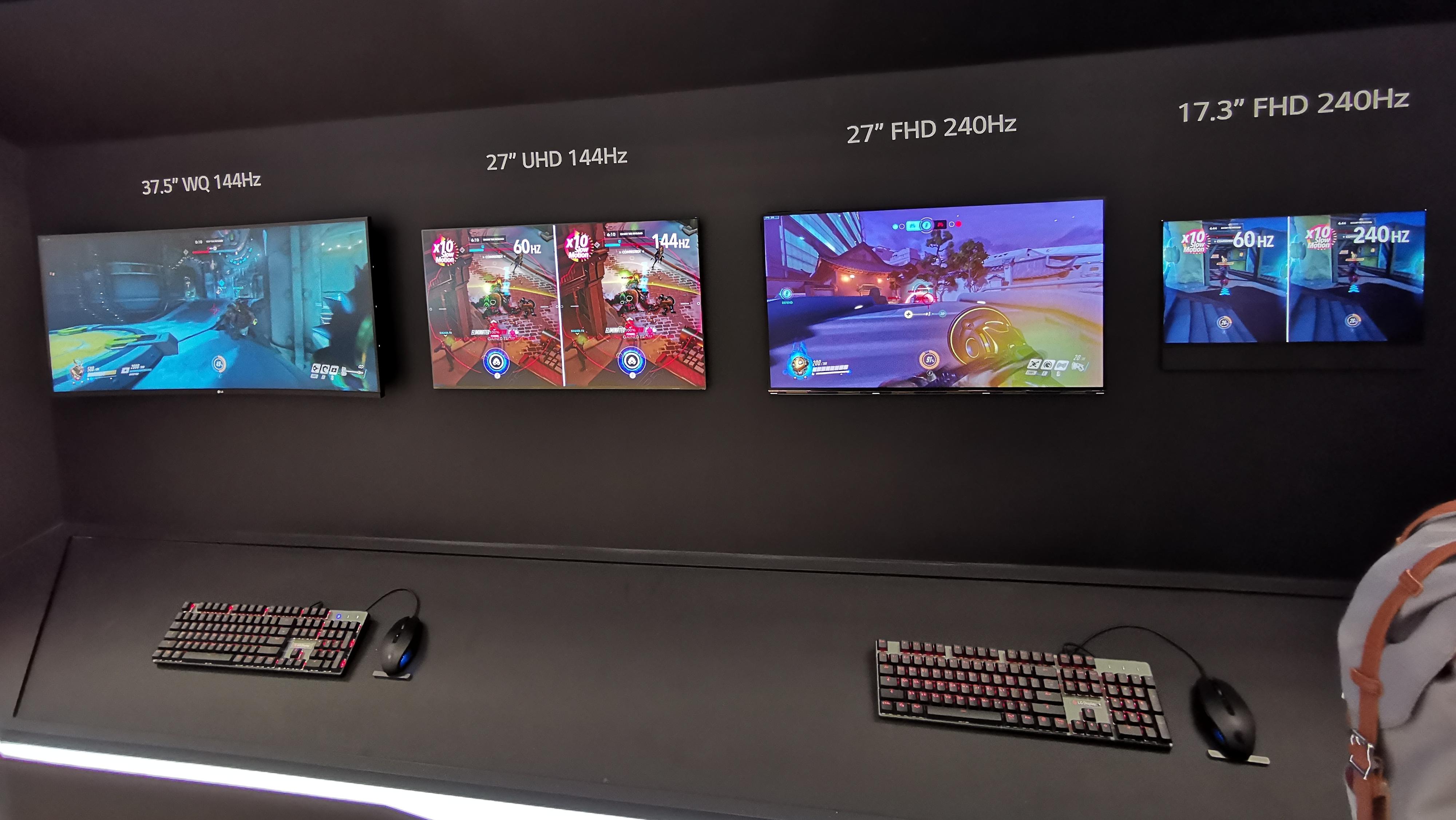LG Display lager flere typer spill-paneler.