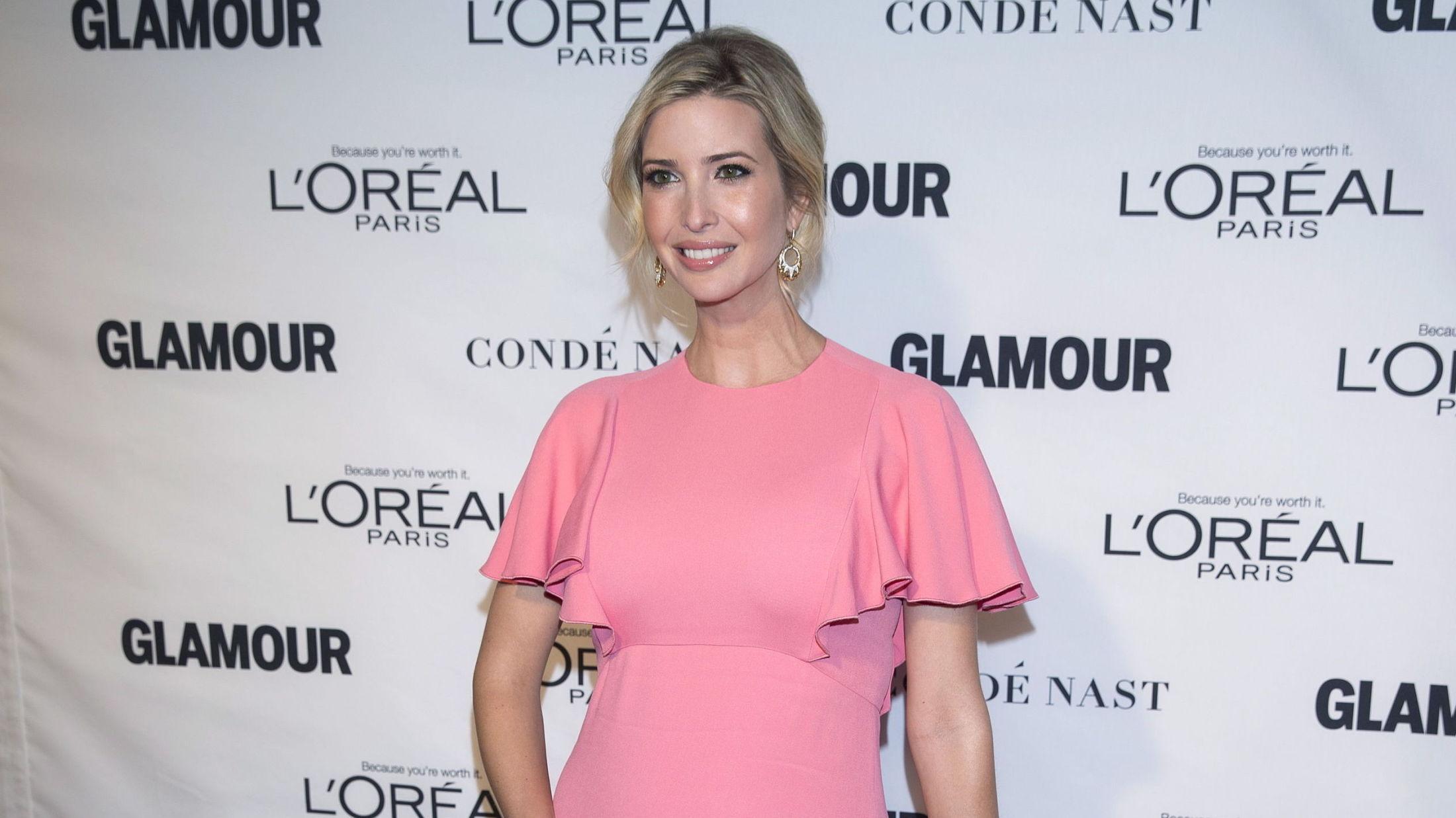 Ivanka Trump arrives for the "Glamour Women of the Year Awards" in the Manhattan borough of New York, November 9, 2015. REUTERS/Carlo Allegri