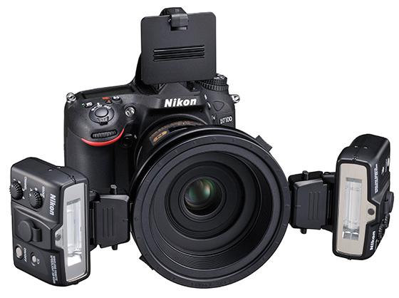 D7100 med Nikon R1C1 for makro/nærbilder.