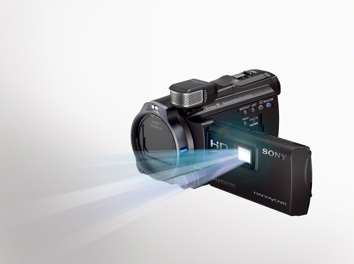 Sony Handycam HDR-PJ780.Foto: Sony
