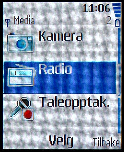 Her finner du radioen på enkelte Nokia-telefoner.