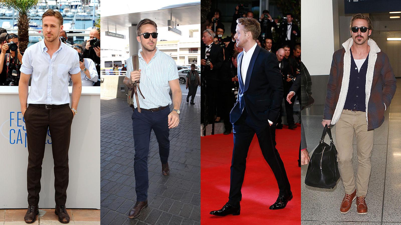 SUPERSTJERNE: Ryan Gosling har ikke vist seg særlig for fotografene i år, men med sterke oppvisninger blant annet under filmfestivalen i Cannes sniker skuespilleren seg inn på listen over best kledde. Foto: Getty Images