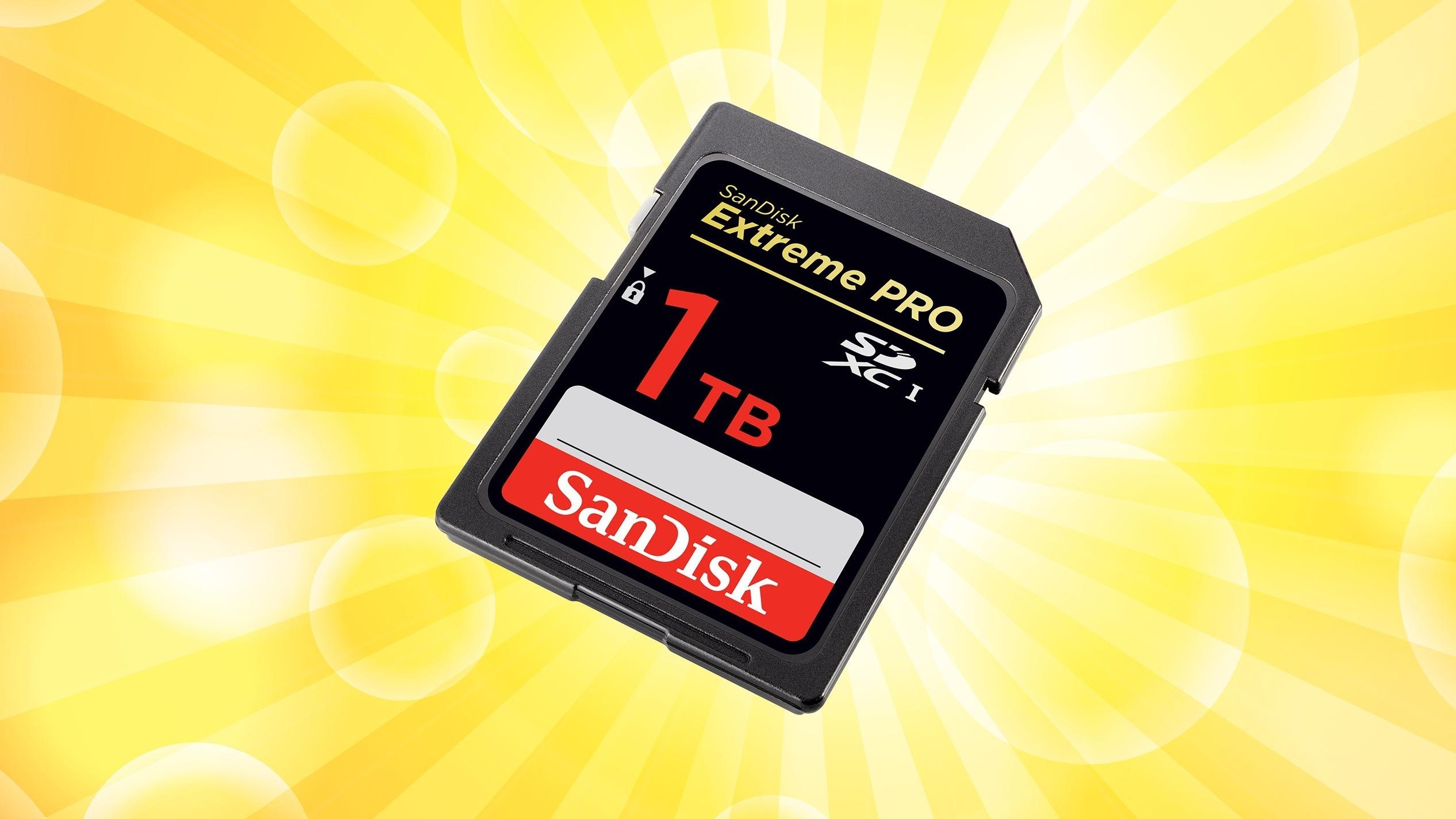 Nå har SanDisk avduket et minnekort på én terabyte