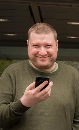 Tek.nos mobiltester Finn Jarle Kvalheim.