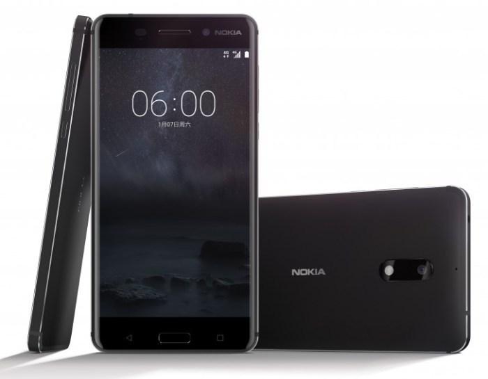 Slik ser Nokia 6 ut. Den er ventet å spille en viktig rolle under lanseringen i Barcelona.