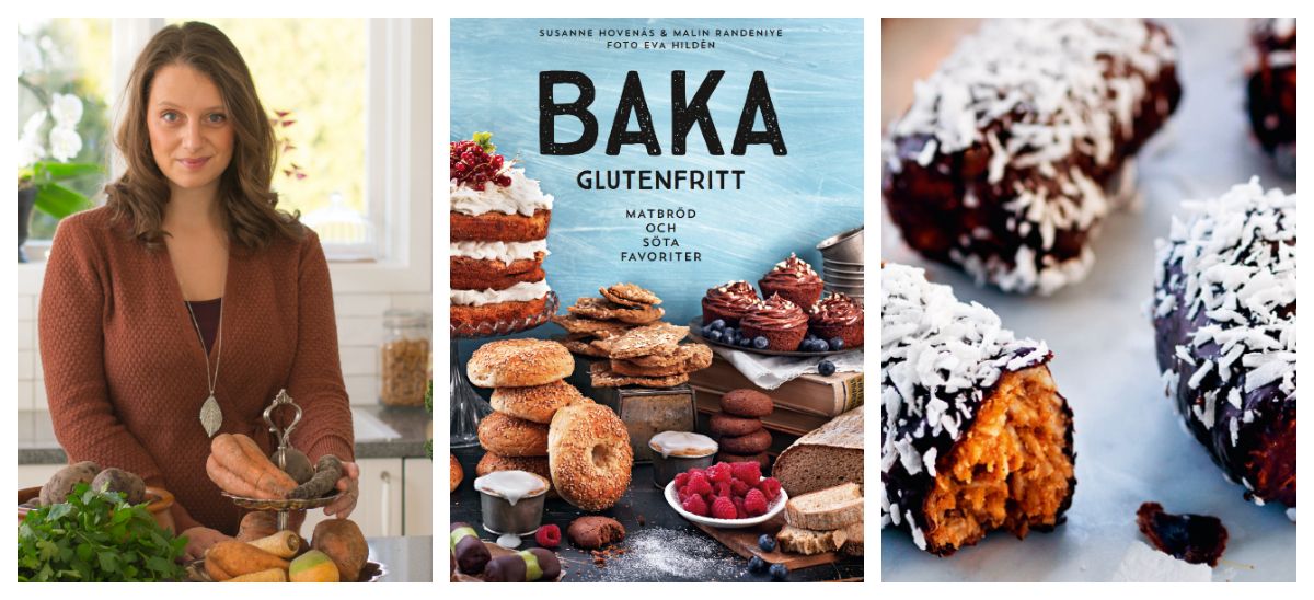 Matkreatören Malin Randneiye har skrivit kokboken Baka Glutenfritt – Matbröd och söta favoriter.