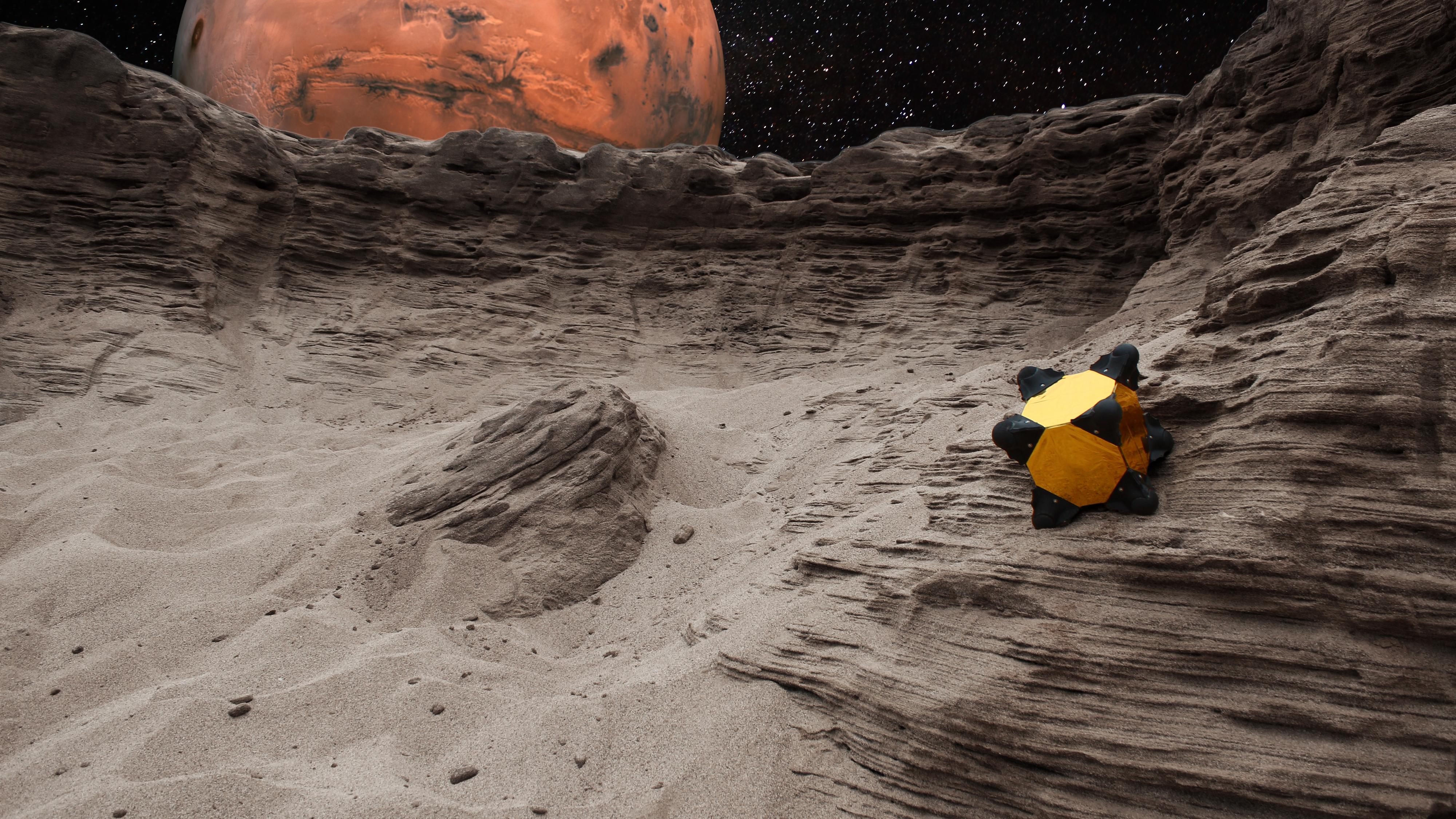 Denne lille roboten skal utforske asteroider