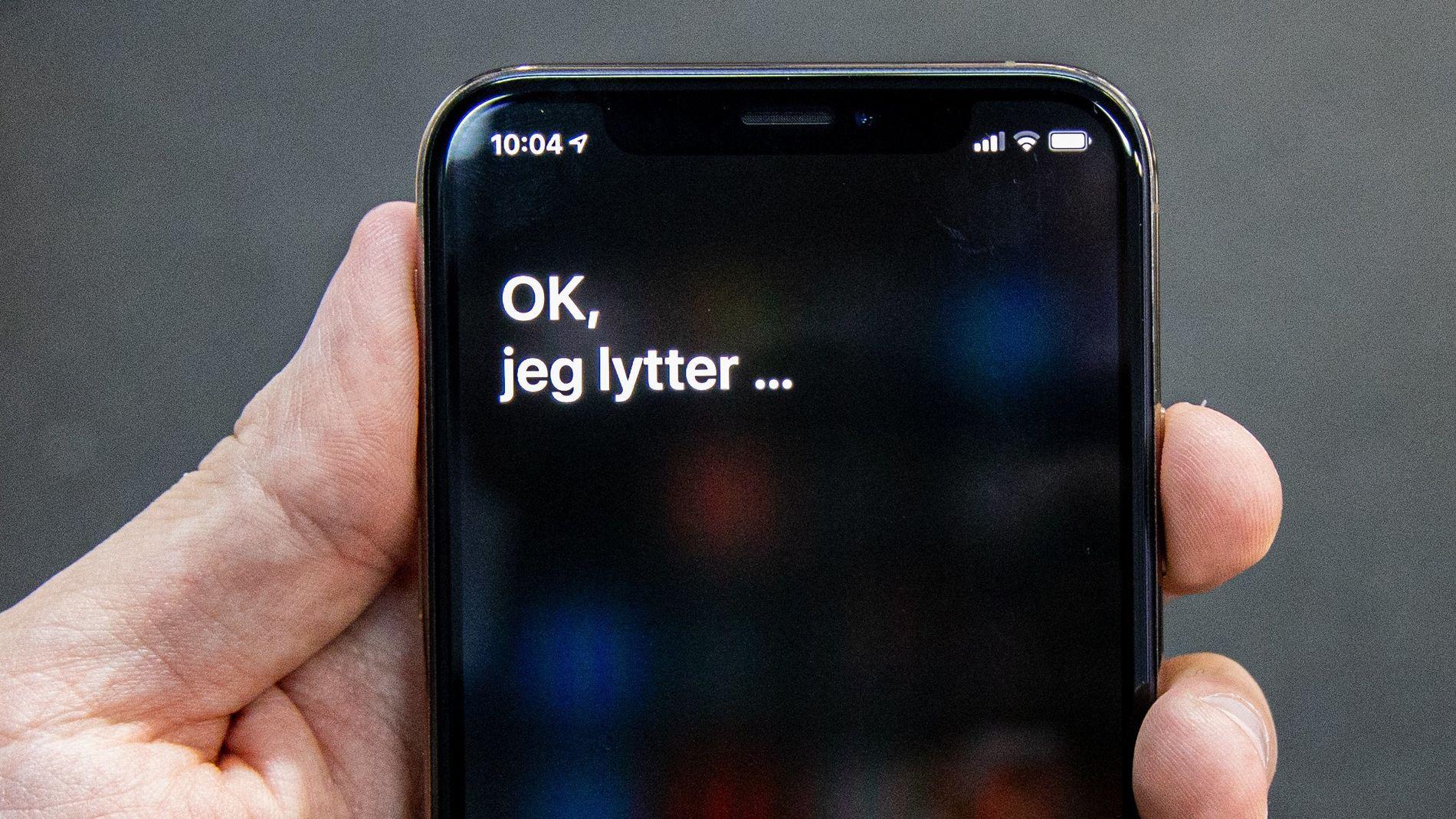 Apple fikser Siri-feil som lagret stemmeopptak