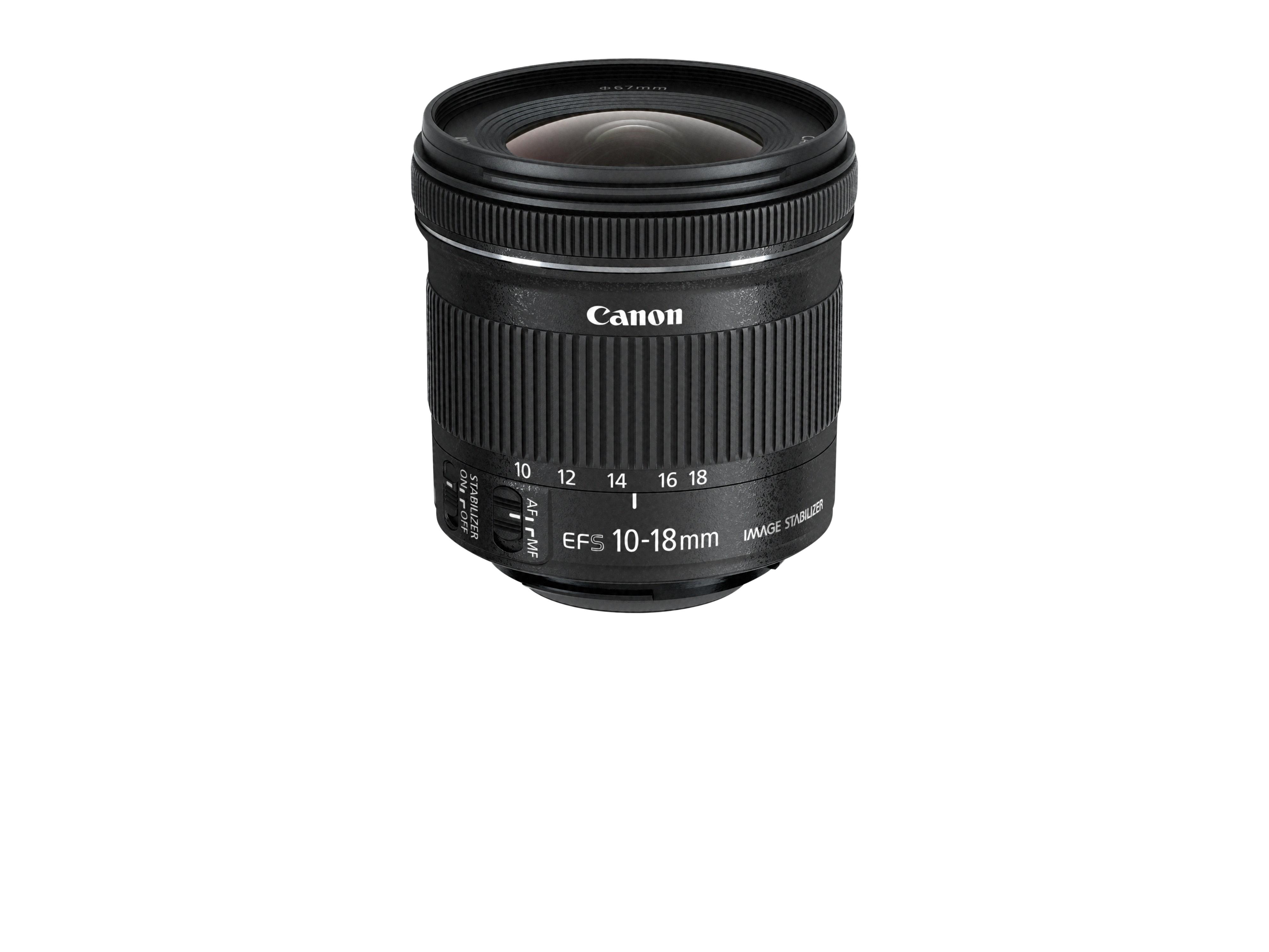 EF-S 10-18mm f4.5-5.6 IS STM.Foto: Canon