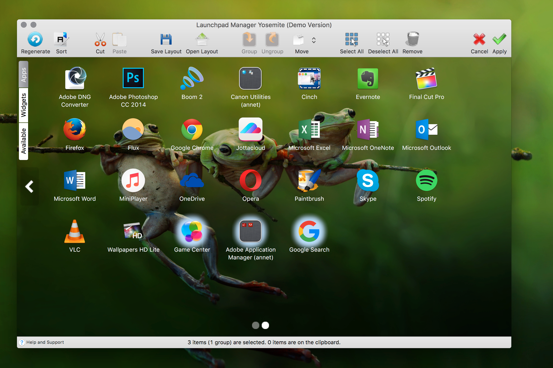 Launchpad Manager rydder opp på Mac-«hjemskjermen».