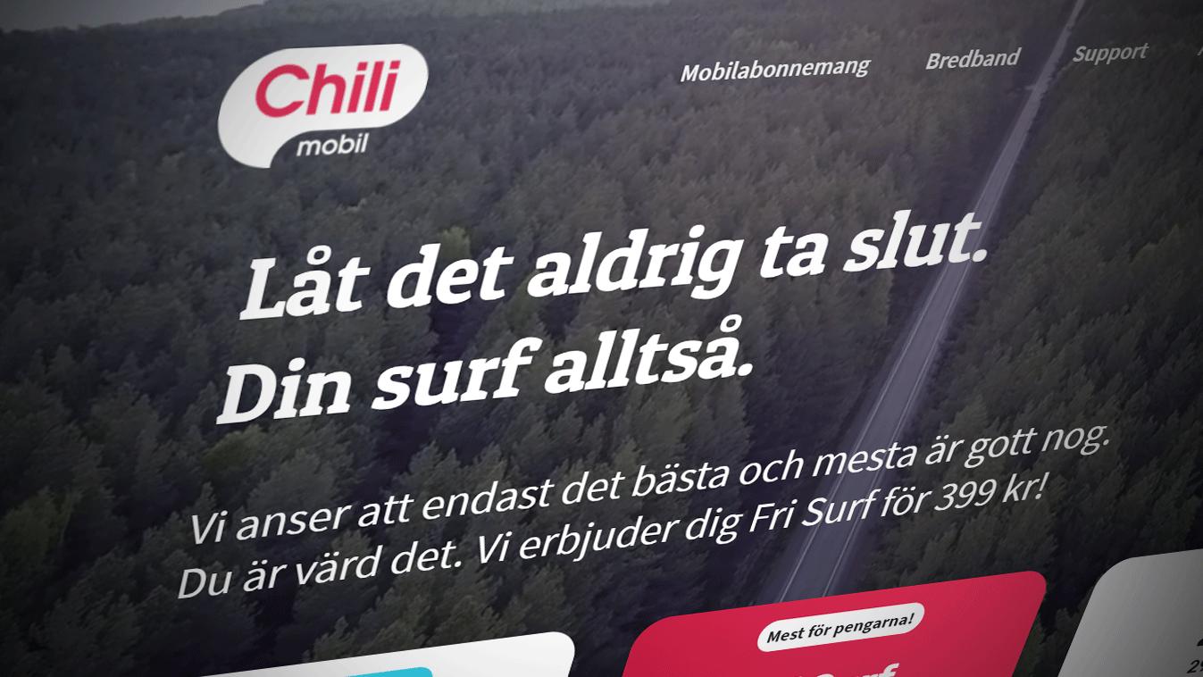 Chilimobil lanserer i Sverige