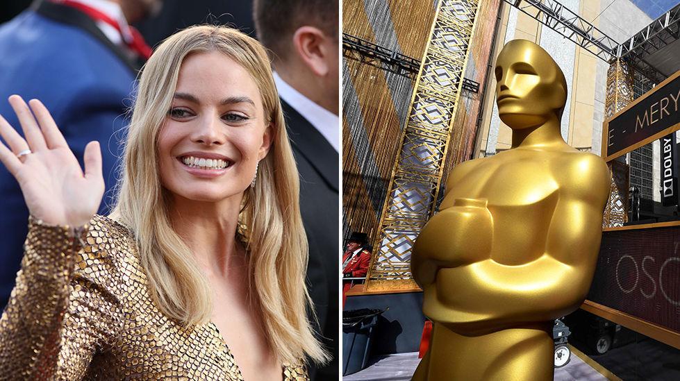 STJERNEFAKTOR: Søndag natt starter Oscar-utdelingen. Blant de nominerte finner vi Margot Robbie for sin rolle i «I, Tonya» (her under den 88. Academy Awards i 2016). Foto: AFP