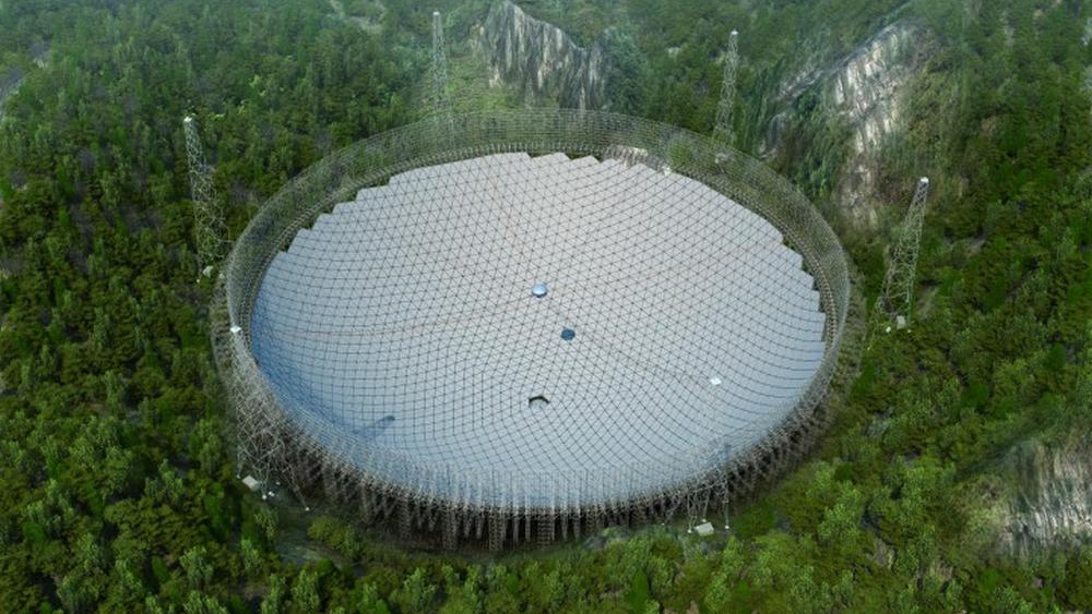 Her er verdens største radioteleskop