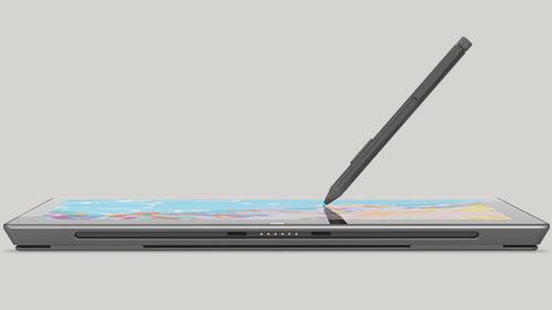 Surface Pro kommer med en såkalt stylus, en digitalpenn du kan leke deg med.Foto: Microsoft