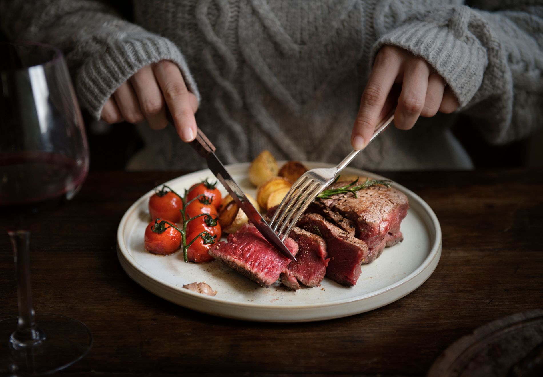 Köttkonsumtionen har ökat med över två procent. 