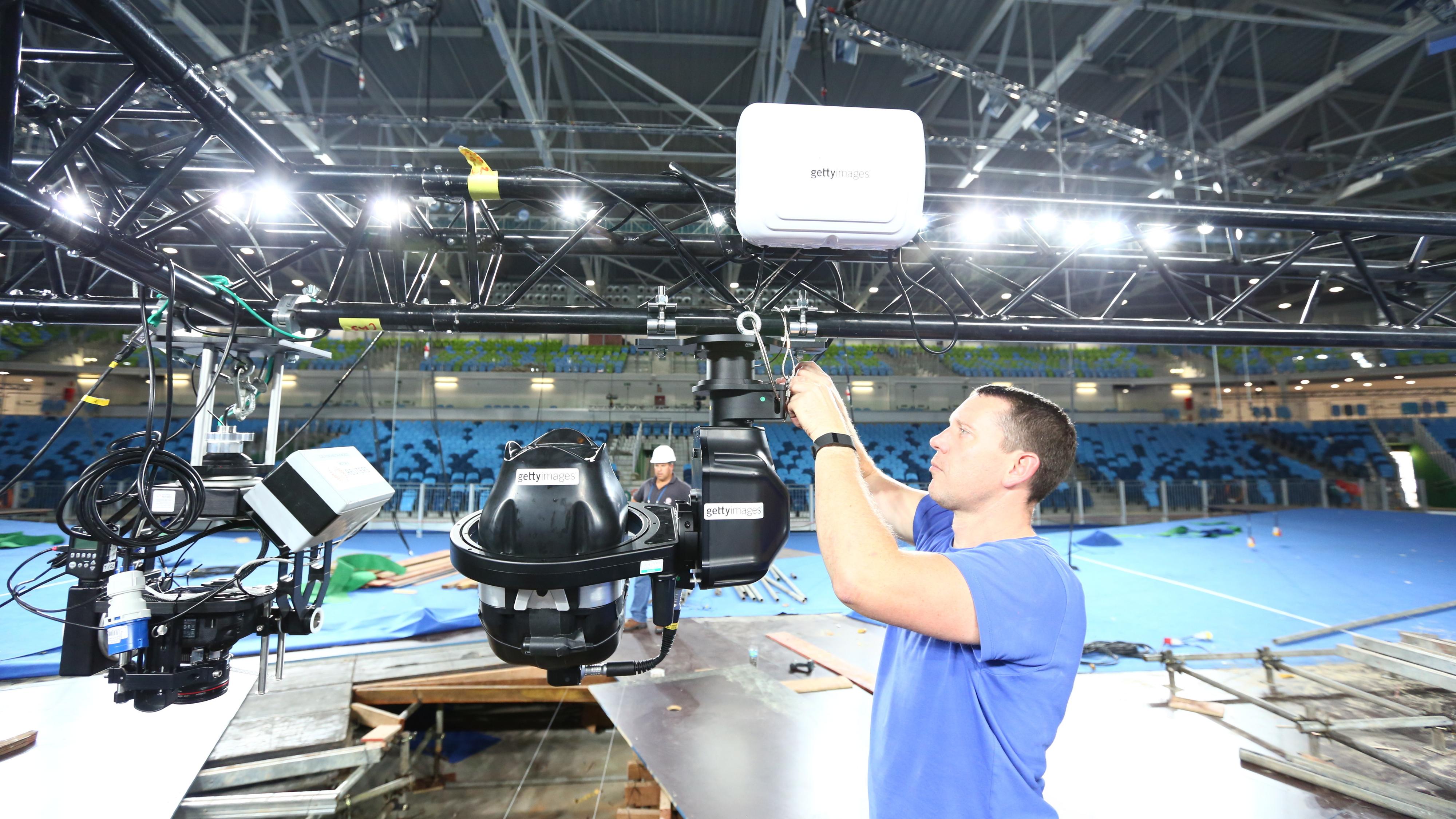 Slik brukes roboter til å sikre blinkskuddene under OL i Rio