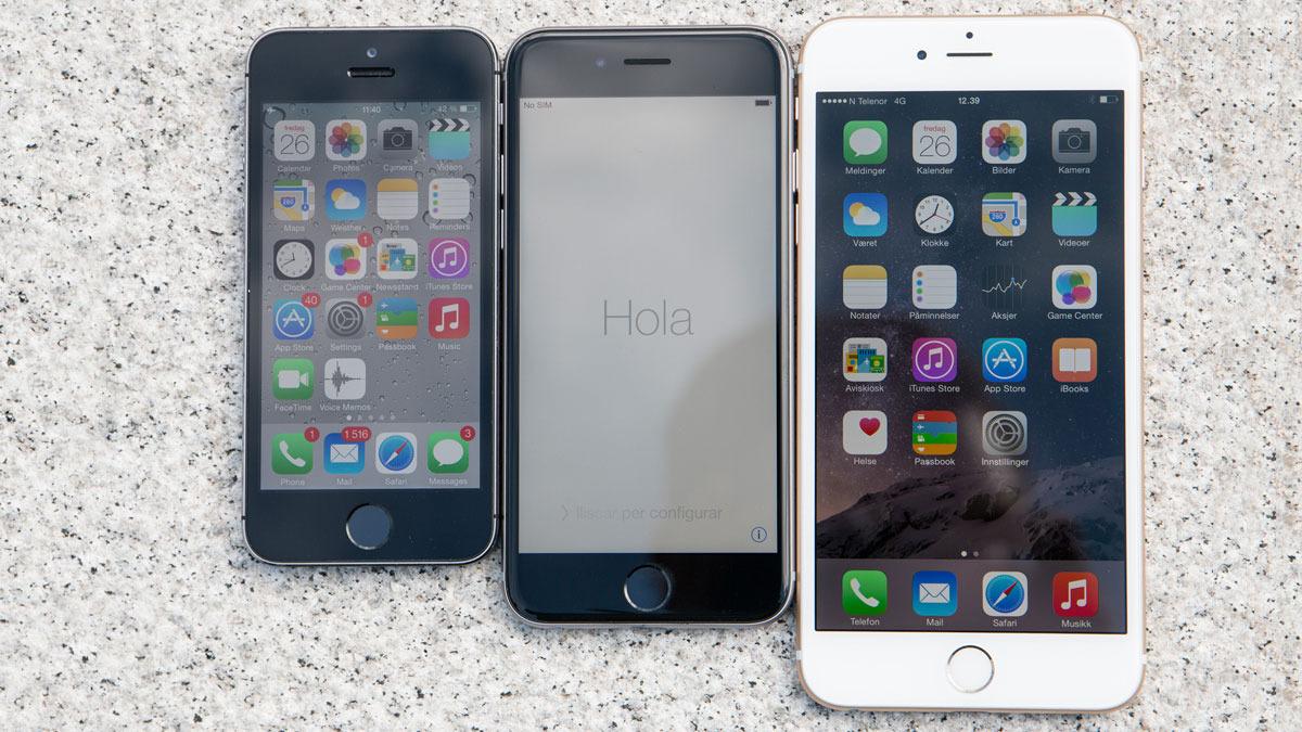 – Apple vil fortsette å lage små telefoner