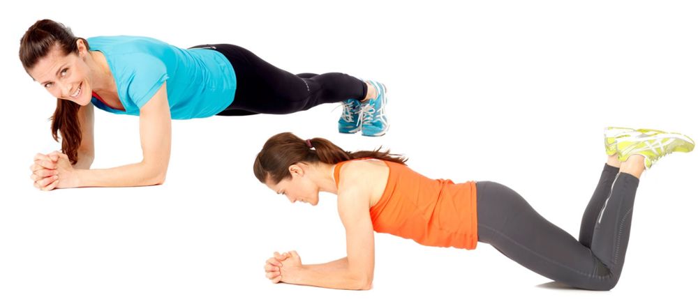 Stärk dina inre magmuskler och din bål, med Plankan.