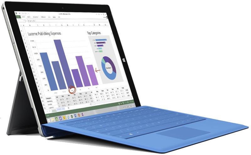 Microsoft Surface 3. Foto: Microsoft