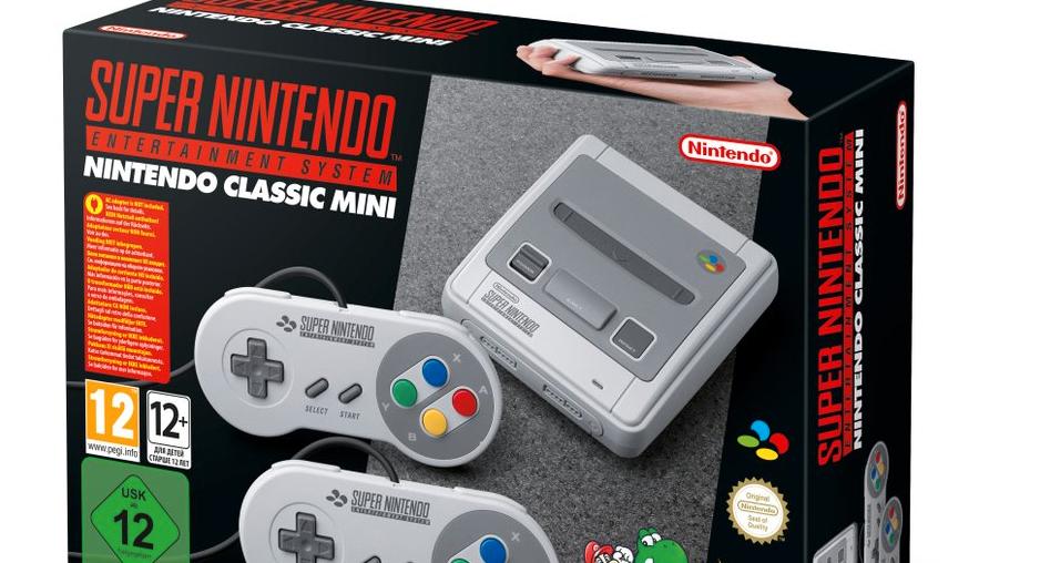 Nintendo avslører mini-SNES