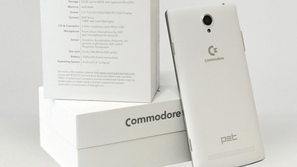Her er Commodore-telefonen