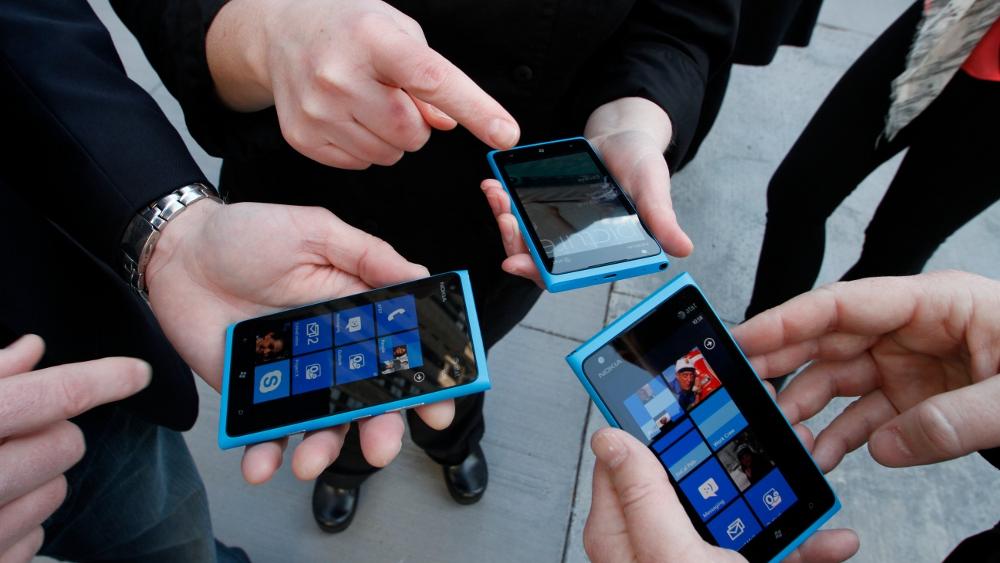 Windows Phone forbi BlackBerry i Europa