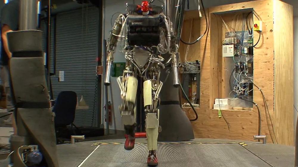 Petman, den vandrende robotsoldat.Foto: Boston Dynamics