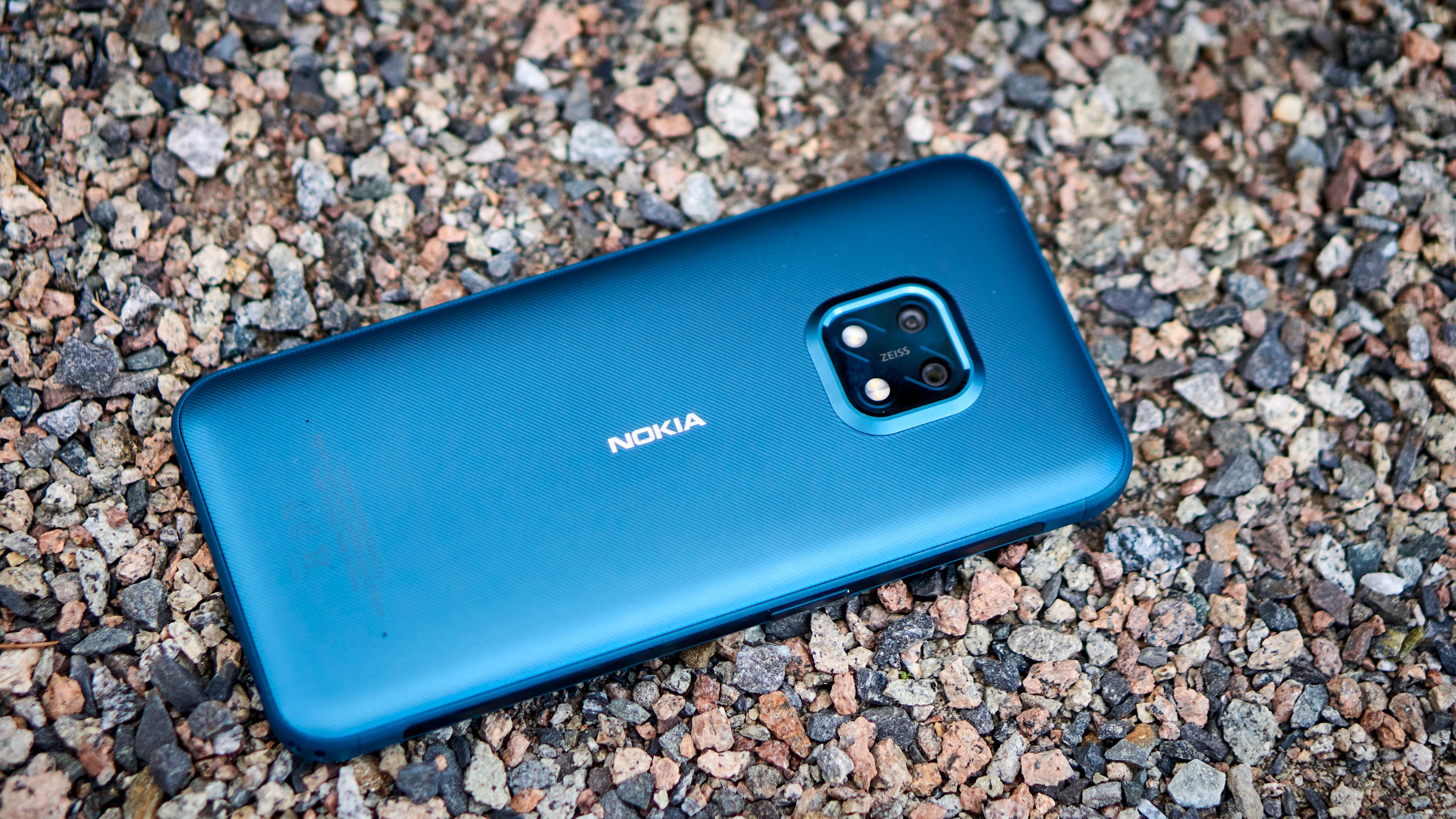 Nokia har en fargerik og pen bakside.