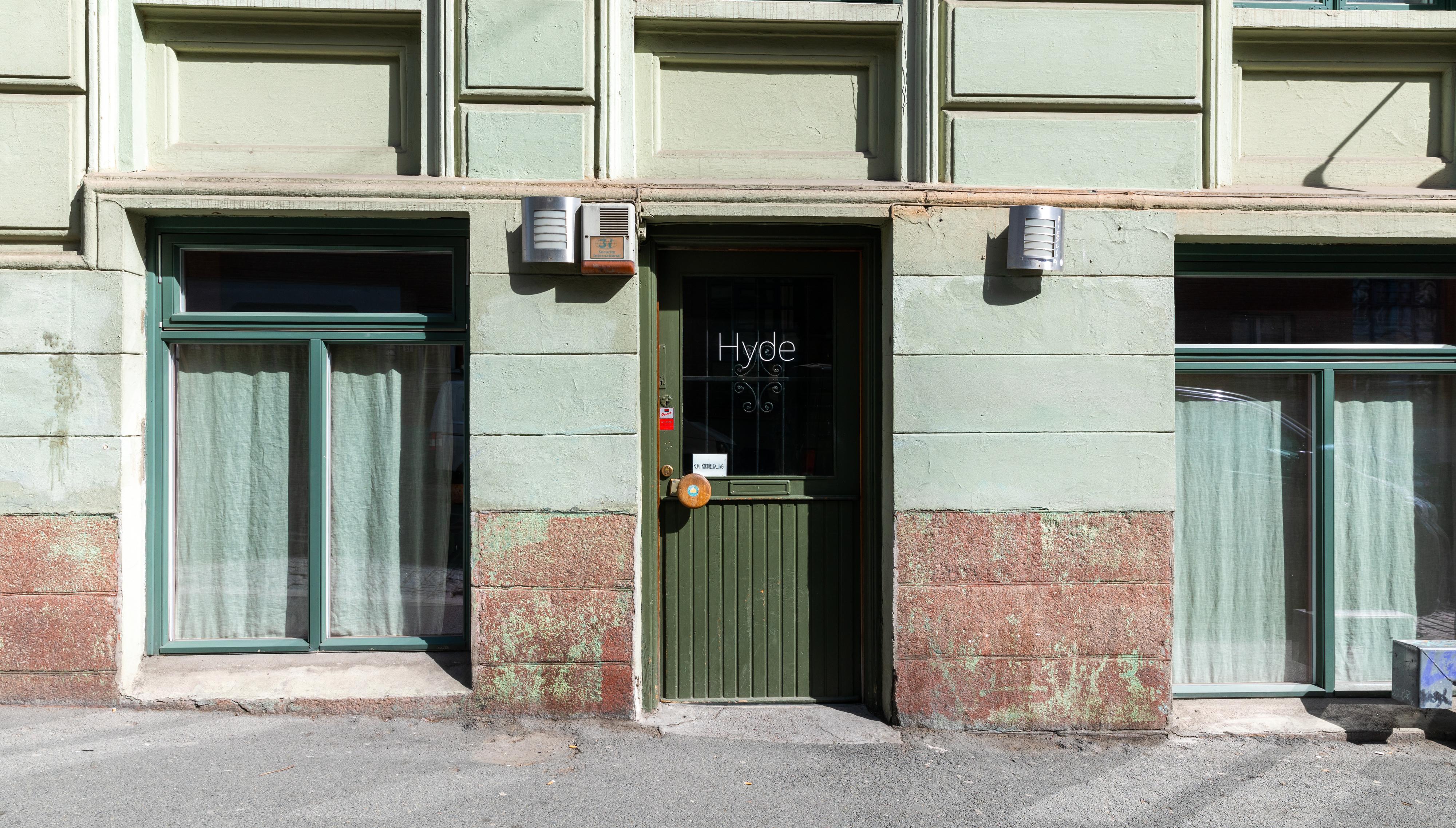 KJELLERLOKALE: Hyde ligger i Rosteds gate på Fredensborg i Oslo. 