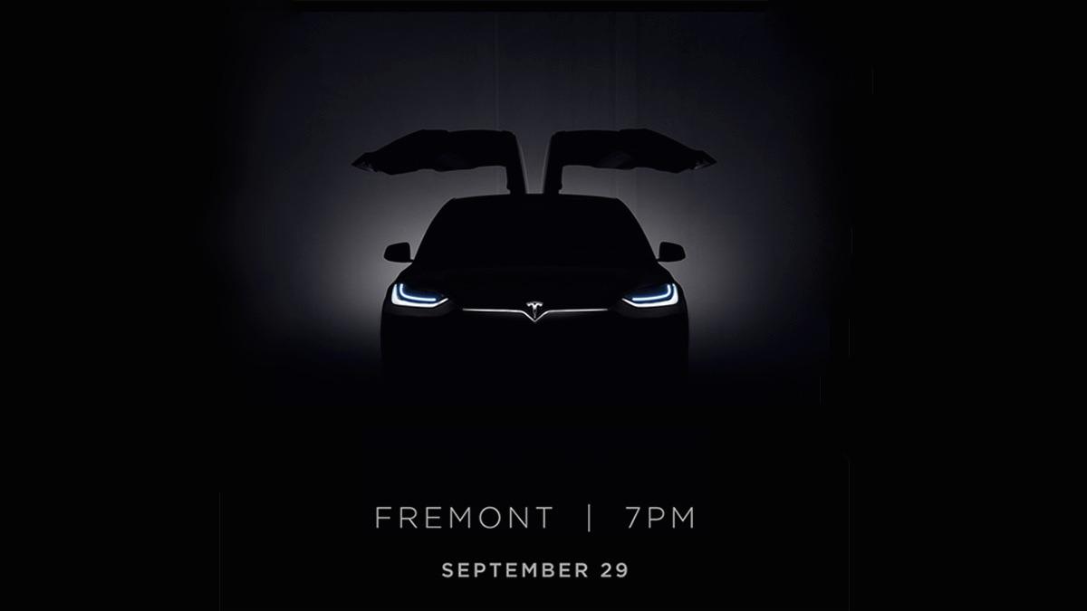 Tesla Model X lanseres neste uke