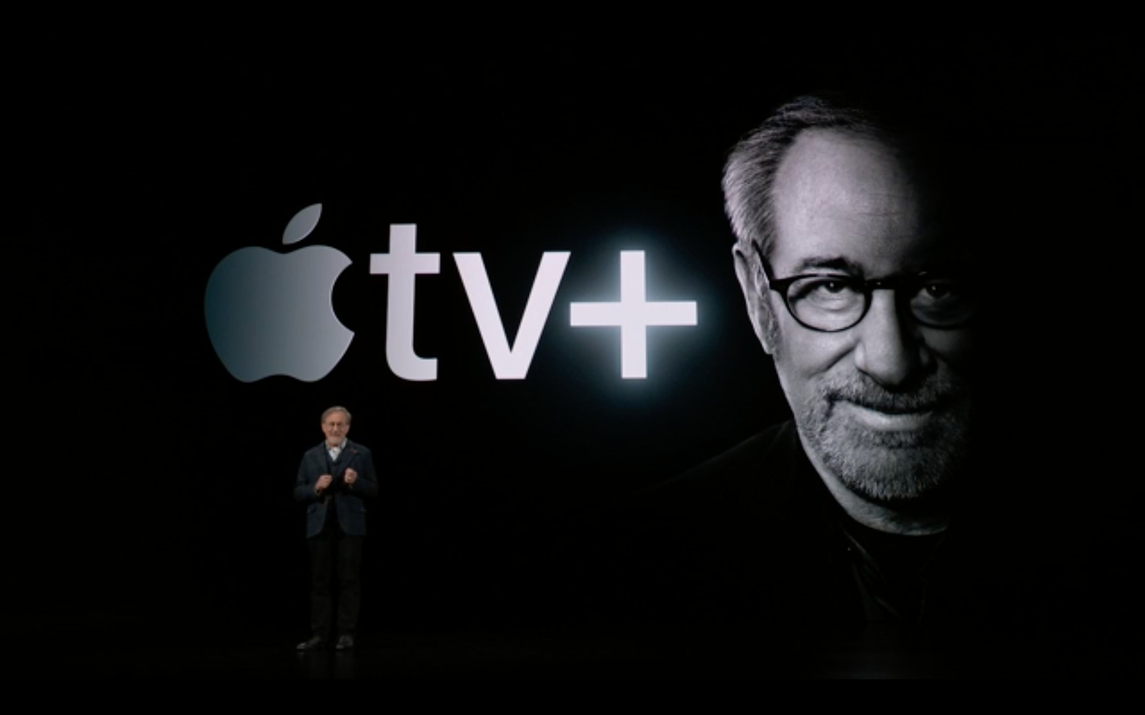 Apple fikk Steven Spielberg til å introdusere den nye Apple TV+-tjenesten.