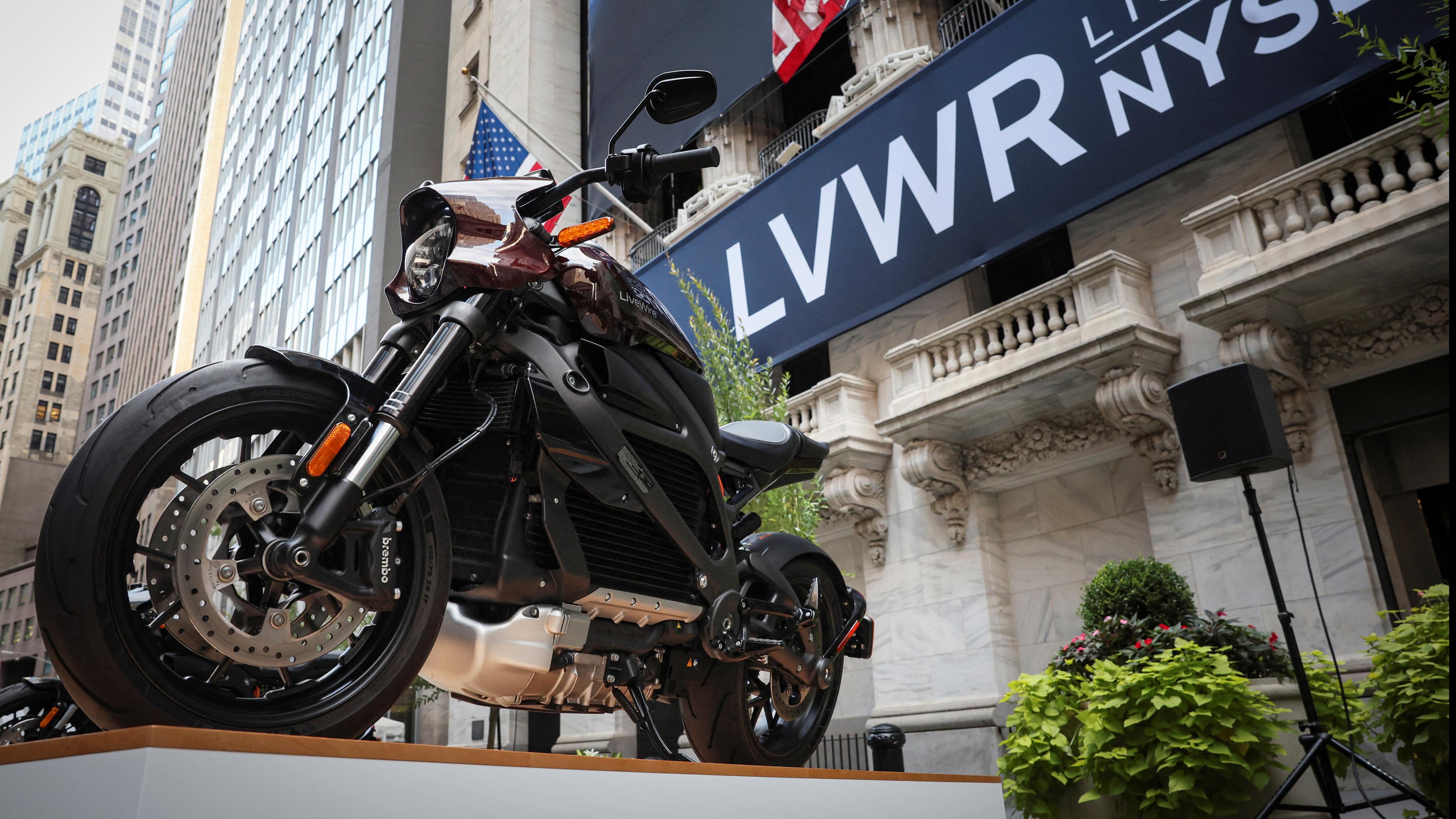 Harley-Davidson har allerede to elektriske motorsykler, deriblant LiveWire (bildet). I fremtiden vil alle være elektriske, melder sjefen for selskapet, Jochen Zeitz. 
