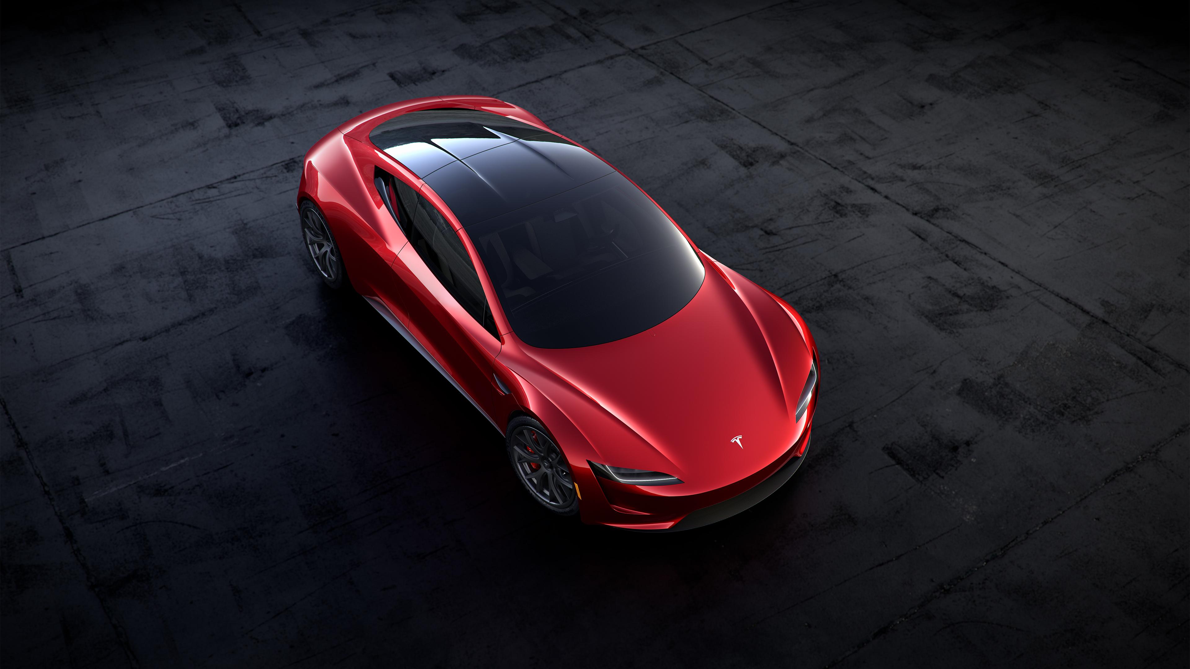 Nye Tesla Roadster har avtagbart glasstak og plass til fire personer. Bilde: Tesla