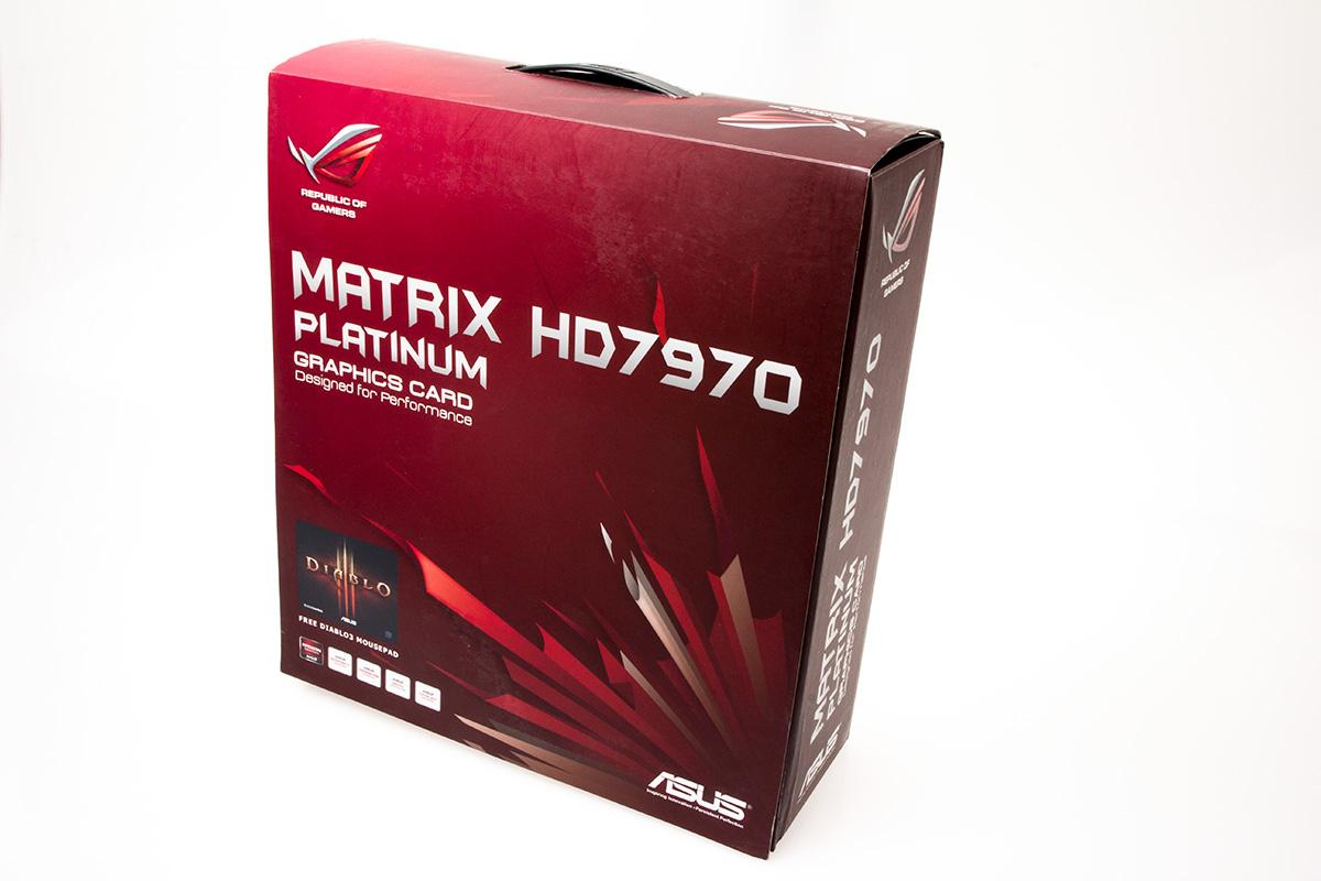 ASUS ROG Matrix HD 7970 Platinum: Produkteske.Foto: Varg Aamo, hardware.no
