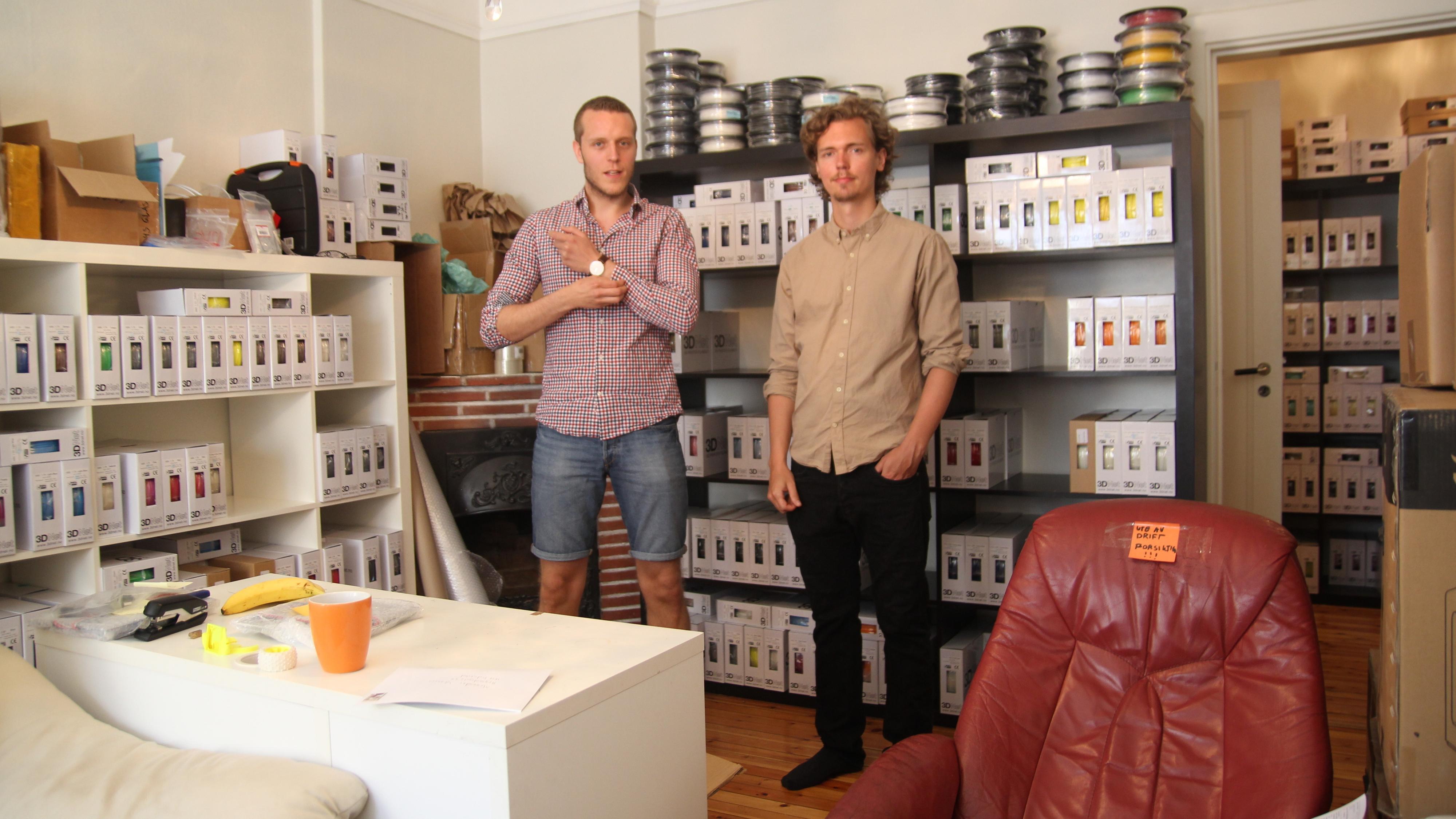 De forvandlet leiligheten til en 3D-skriverbutikk