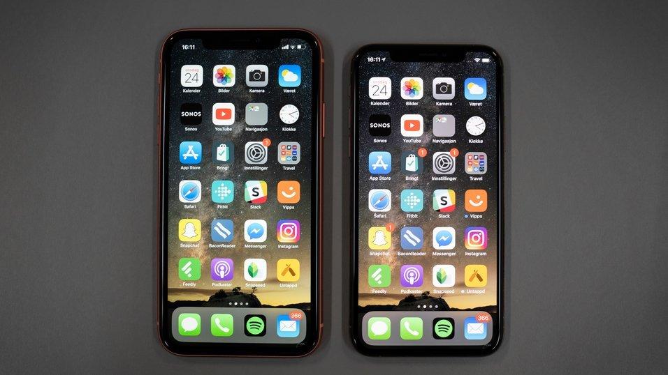 Fjorårets nye iPhone-modeller bidro sannsynligvis sterkt til at snittprisen på telefonene vi kjøpte økte med rundt 500 kroner.