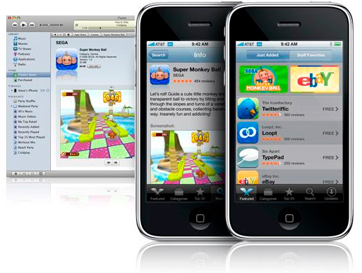 Applikasjonsbutikken viste seg å bli en enorm suksess for Apple.