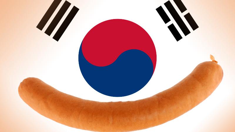 Pølsefest i Sør-Korea