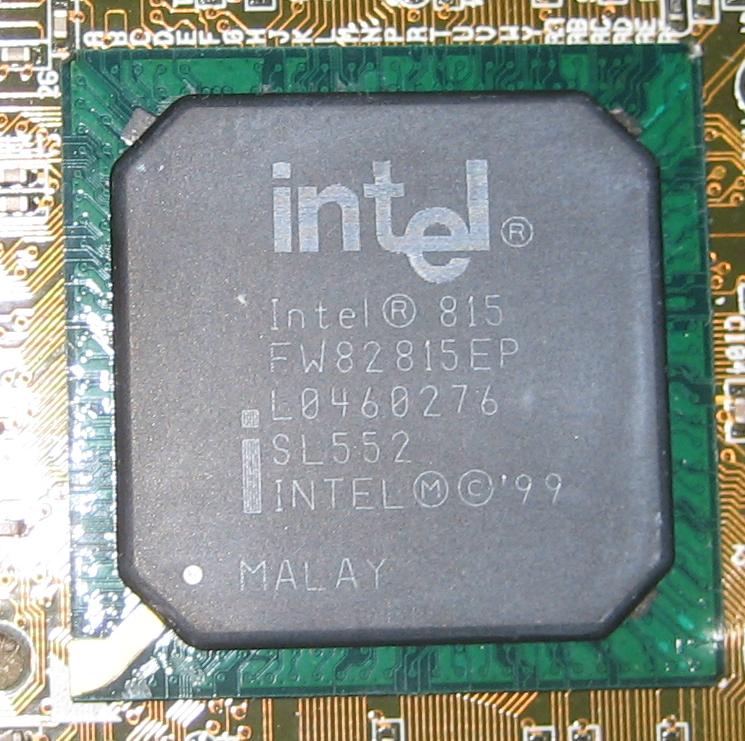 Intel i815EP-nordside